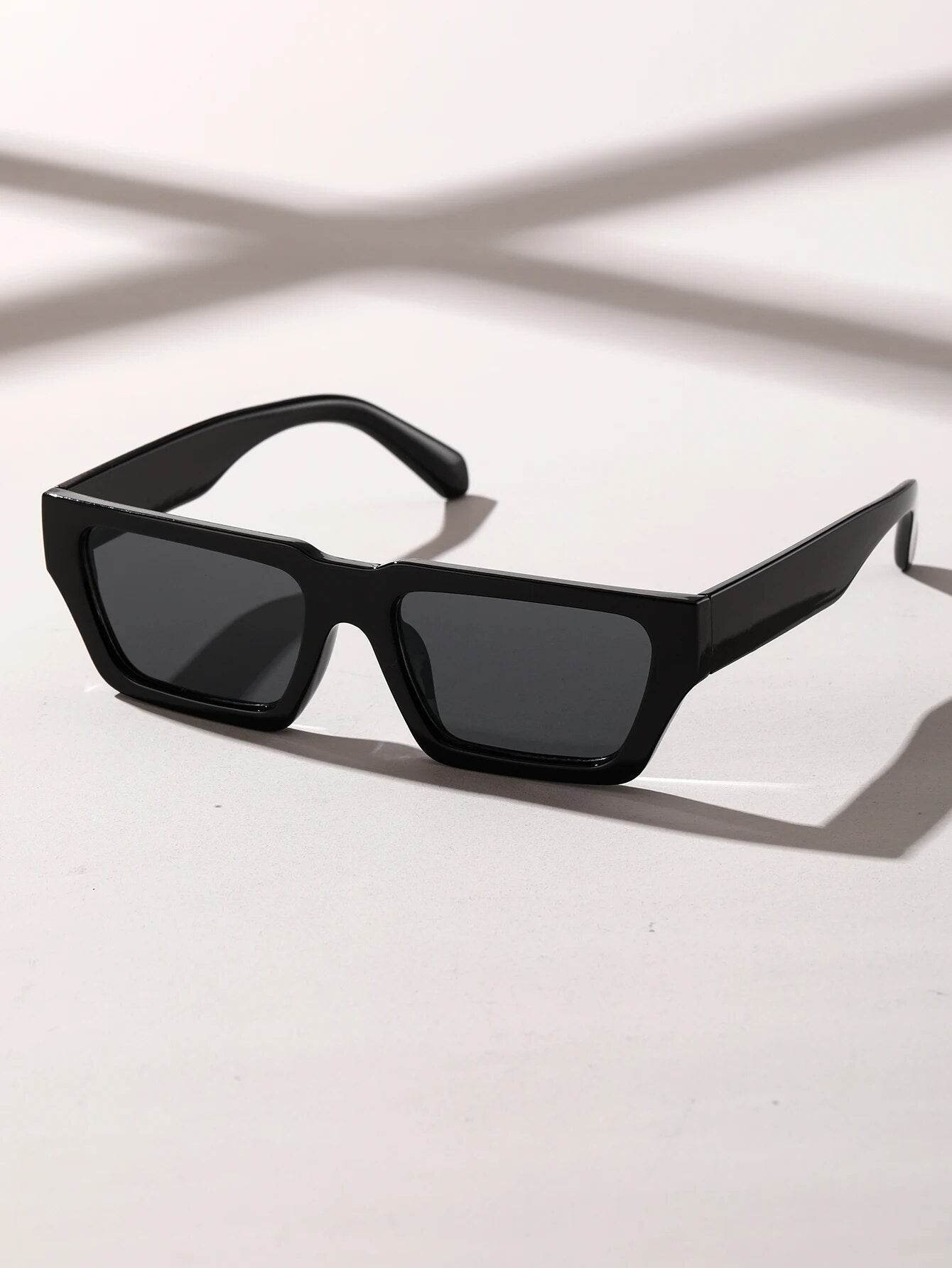 Black Square Sunglasses for Men