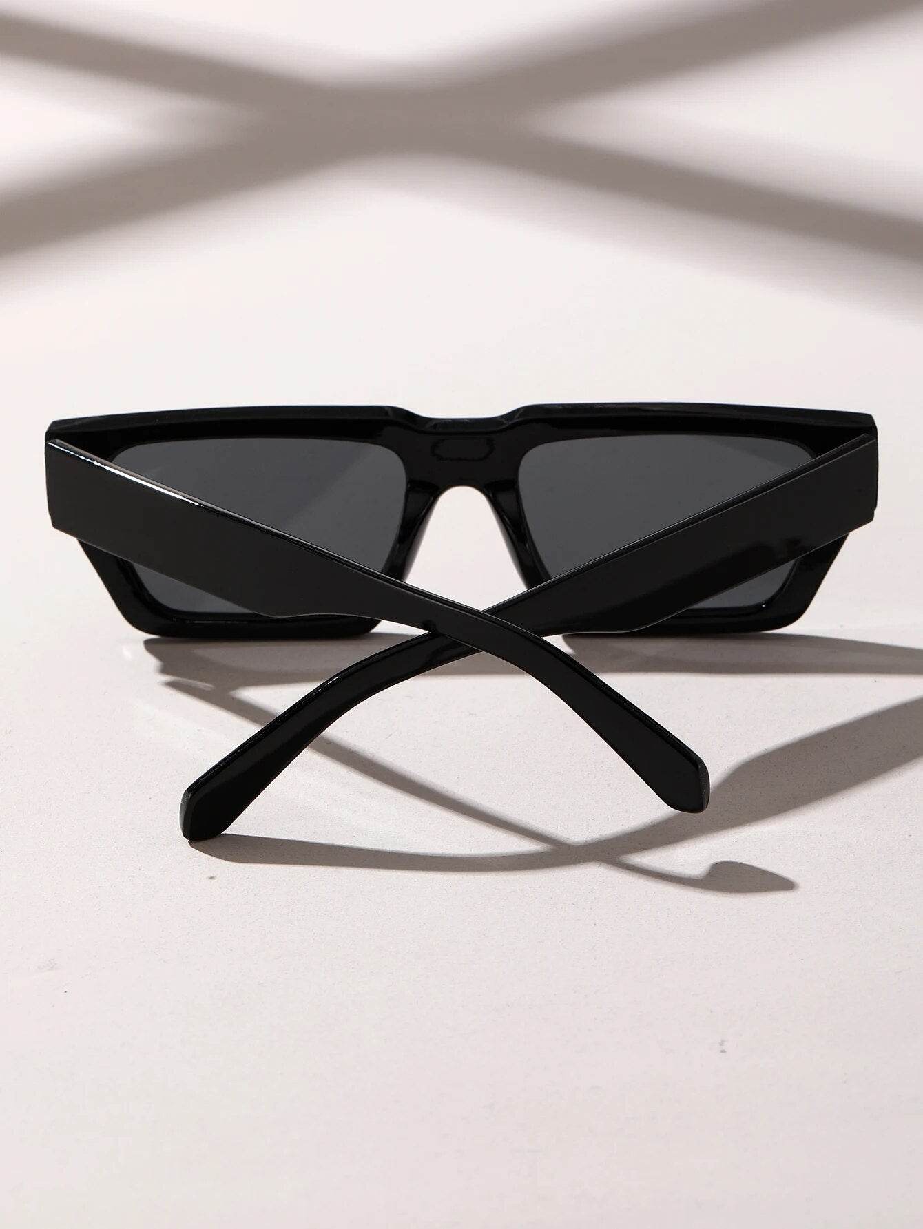 Black Square Sunglasses for Men