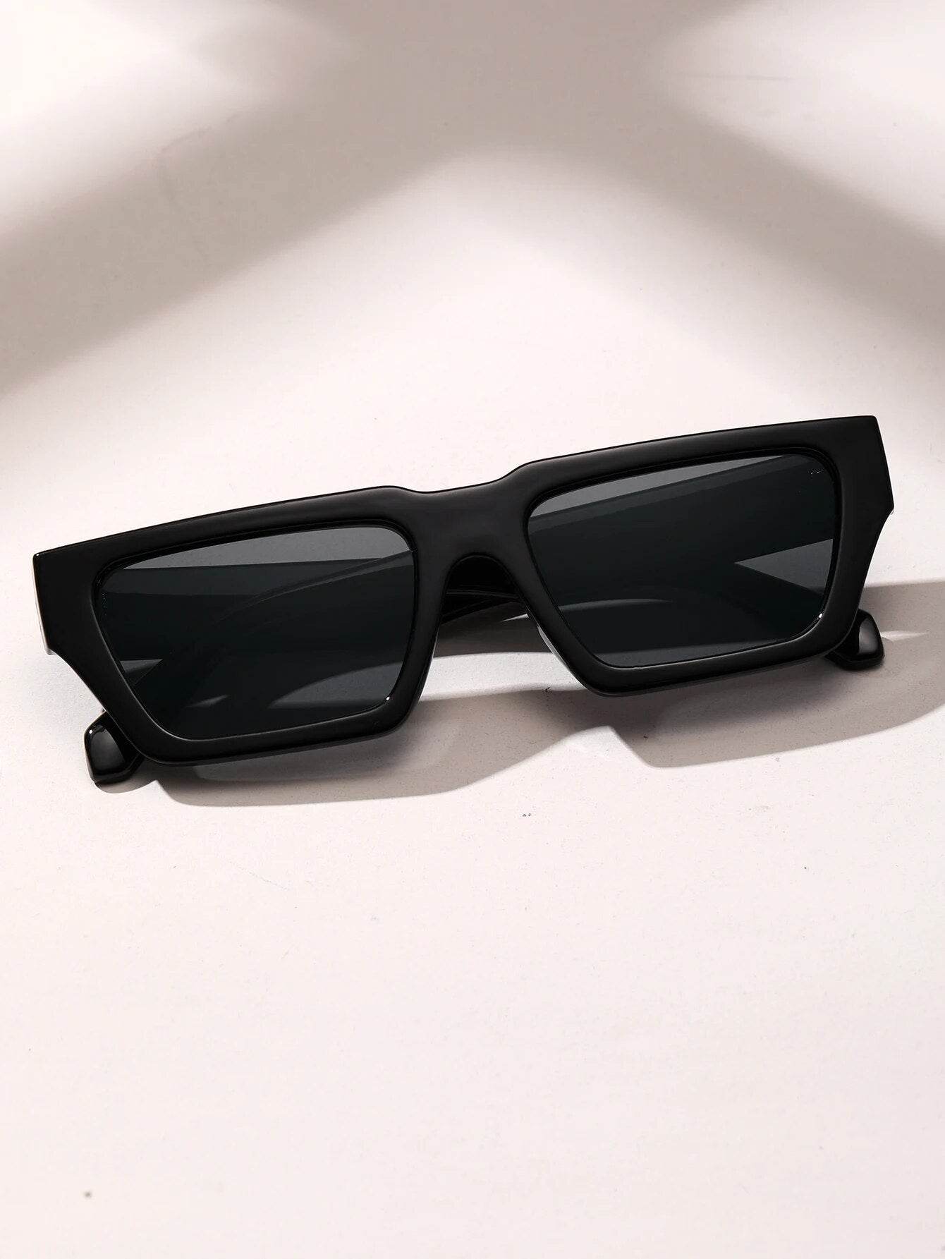 Black Square Sunglasses for Men